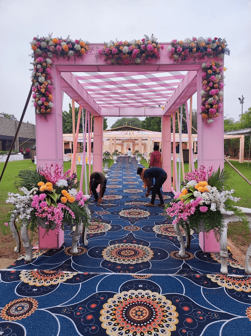 Pastel Boho Garden Decor